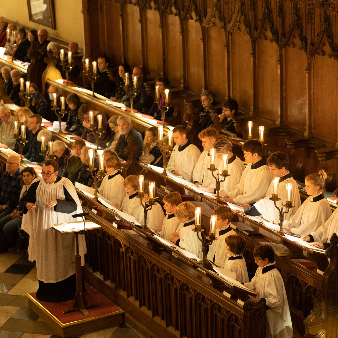 MusicatOxford's tweet photo. The Festival Evensong with the @NewCollegeChoir was a free #ArvoPärt festival event &amp; the 1st to 'sell out'. The choir sung music by Pärt &amp;  fellow Estonian @tonukorvits - an audience member said it was 'unforgettable'.
📸 @simondvail 
#PärtOxFest @estembassyuk @ArvoPartCentre https://t.co/nK60XIbtRP