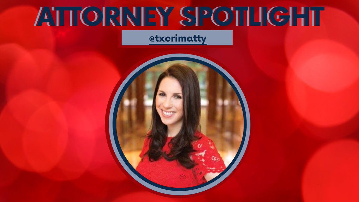 citeblueapp's tweet photo. This week's #AttorneySpotlight goes out to @txcrimatty! Rebekah is a Criminal Defense Attorney based in Addison, TX. Be sure to give her a follow! https://t.co/wNSxmmVrcT