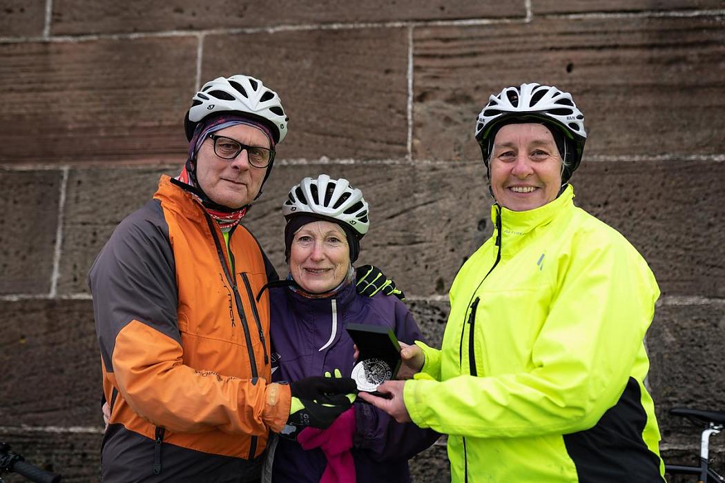 WeAreCyclingUK's tweet photo. Kudos to Cycling UK members Dan and Christine who recently completed the #BritishCycleQuest! 👏 It took them just over 10 years to reach all 402 checkpoints by bike, covering over 10,000 miles in total. Here's how you too can take on this epic challenge: https://t.co/ODIFKzYvwK https://t.co/zYdB8XbCTe