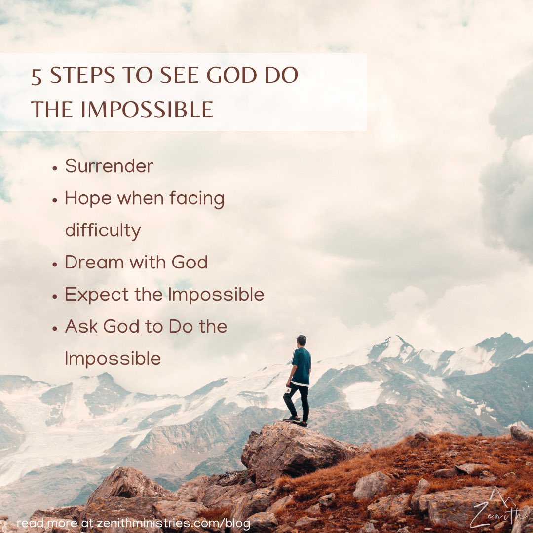 zenithministry's tweet image. Many people are seeing God do Impossible things in their lives. I share and explain these 5 steps that you can take to see God do similar seemingly impossible things in your life. Read more on the blog at zenithministries.com/blogs/blog/how… 🏔️
#blog #newblog #Faithblog #hope #prayer #life