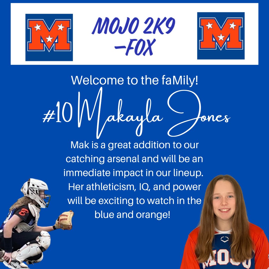 🚨ROSTER ALERT🚨 Big welcome goes it to <a href="/Makayla10J/">Makayla “Mak” Jones</a> Super excited to get this kiddo onboard wearing and reppin the M. #faMily #MojoNation #BetterTogether #WeBeforeMe #RiseAbove