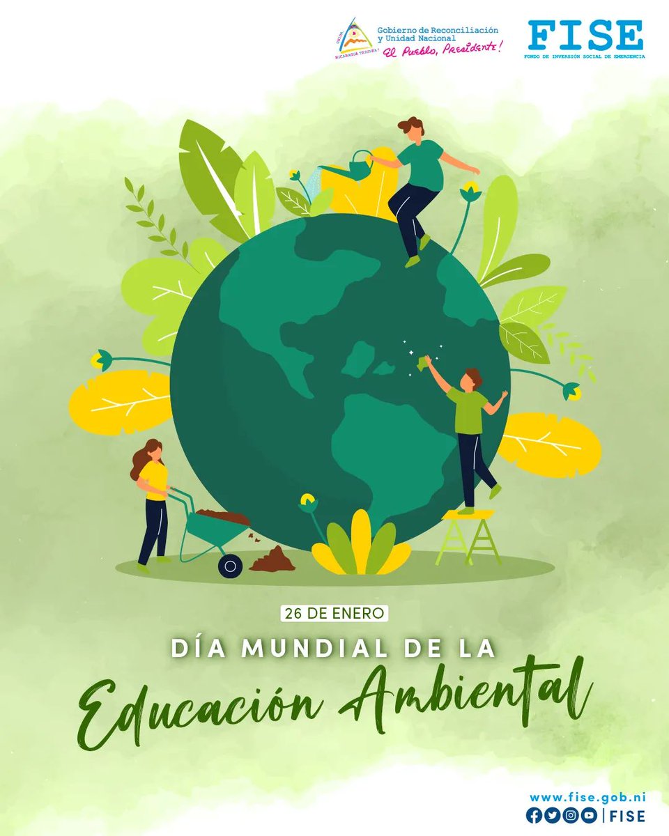 🌳🌲🌎 Celebramos el Día Mundial de la Educación Ambiental, con el objetivo de concientizar a todas nuestras familias acerca de la importancia de preservar y proteger el medio ambiente, nuestra casa común! 💧🇳🇮

#2023JuntosVamosAdelante #Nicaragua
