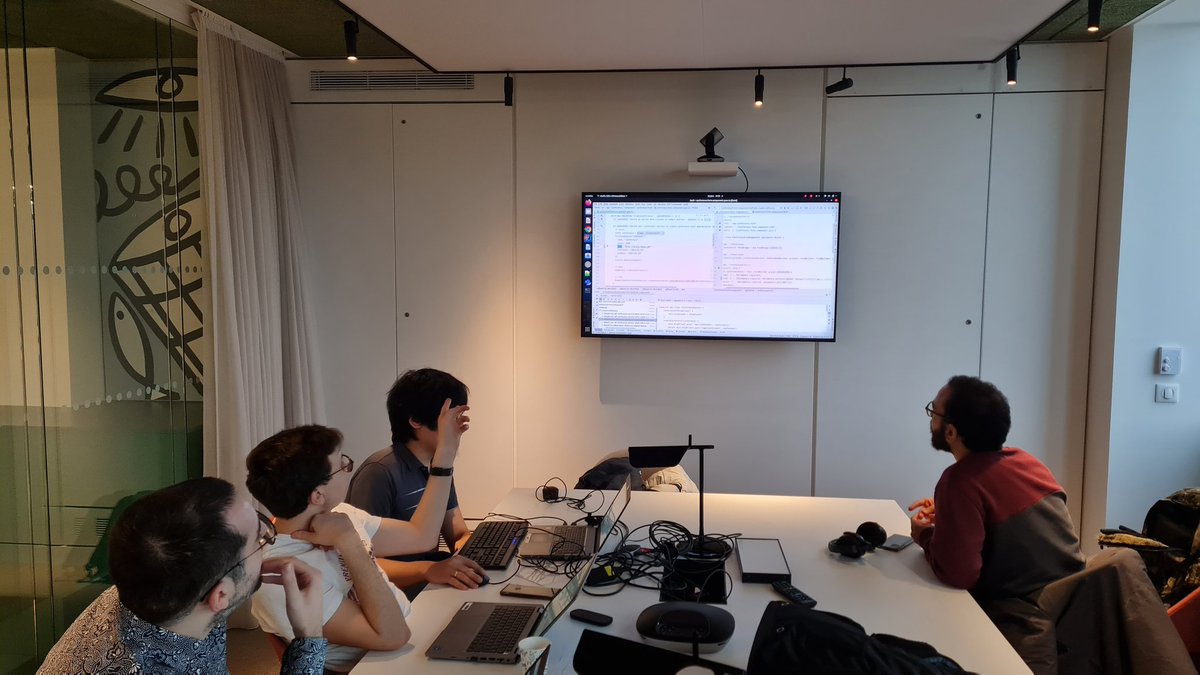 thibautcantet's tweet image. Nouvelle journée de coding dojo à @SoatFr @neosoft_ #mobProgramming avec @MohamedAmjoud01