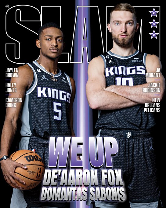 Fox and Sabonis SLAM Cover