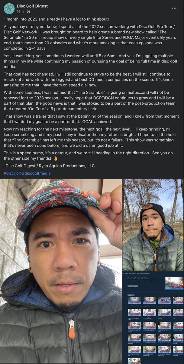 #discgolf #dgpt #dgn #discgolfmedia  The Scramble.