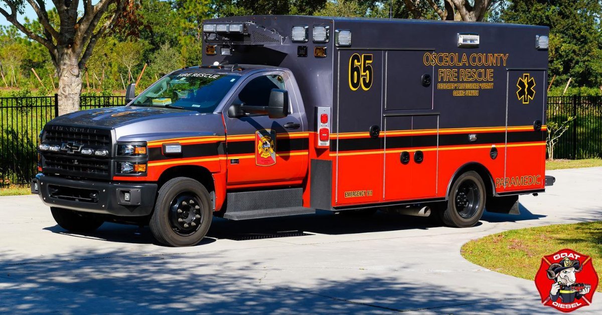 BraunAmbulances's tweet photo. Photographer Goat Diesel tagged us in this image of Osceola County Fire Rescue's Chief XL Type I ambulance on a Chevrolet 5500HD chassis. Have a photo you want to share? Tag us or send it to us. 📷 Goat Diesel
#CustomAmbulance #BraunAmbulances #Ambulance #NewAmbulance https://t.co/7xQg31RLWU