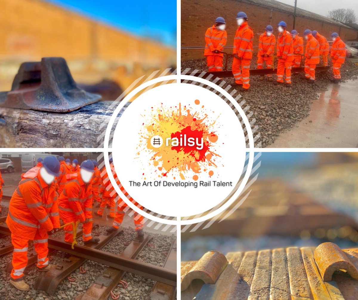 Railsy3's tweet photo. We provide both classroom and practical training - this is what our learners have been up to this week!

#railway #education #railindustry https://t.co/85UEt0lT1r