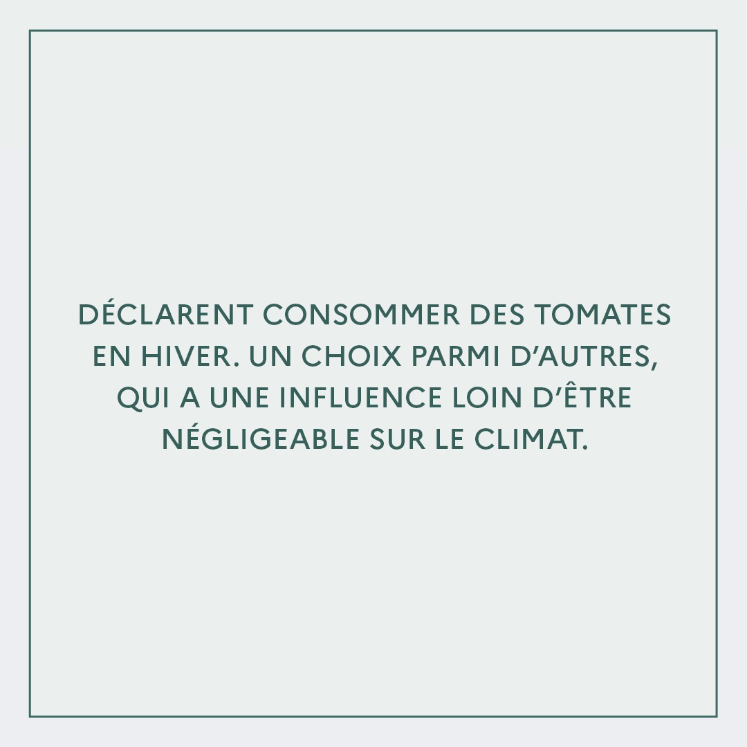 ademe's tweet image. [#ConsoResponsable]
🔴✋ Une tomate hors-saison génère 4 fois plus de kg CO2e qu’une tomate produite à la bonne saison ! 
Pas toujours évident de s’y retrouver dans les fruits et légumes de saison ? 🤔
L’@ademe vous invite à tester son simulateur 👉 mesfruitsetlegumesdesaison.fr