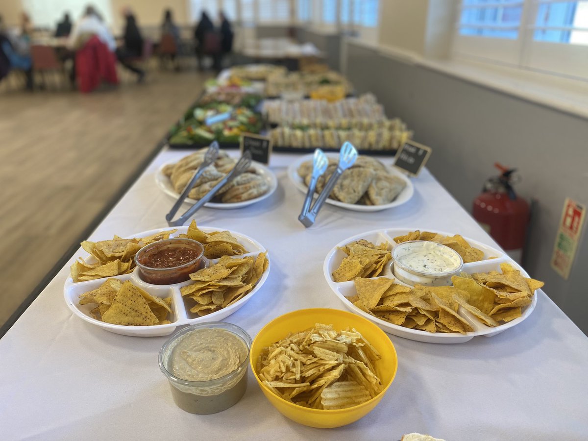 <a href="/NicolaJRigby/">Nicola Rigby</a> Food theme network meeting for the Deal for Communities Team 😀🥪

Catering from £5.50pp🥪
Tea and coffee £1.50☕️
Full disability access ♿️
Large parking 🚘
Full IT support💻

➡️ stpeterspavilion.org.uk
☎️ 01942-521381

#sppavilion #wigan #community #venue #meeting