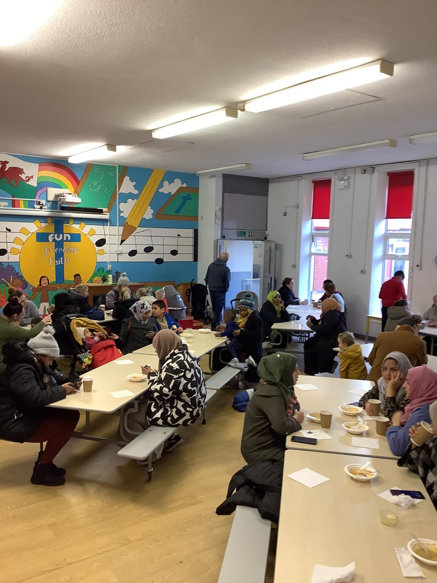 A wonderful and joyful get together. It was fantastic to see so many of our families and community joining us for soup and a chat. @great_together #MoreInCommon #GreatGetTogether