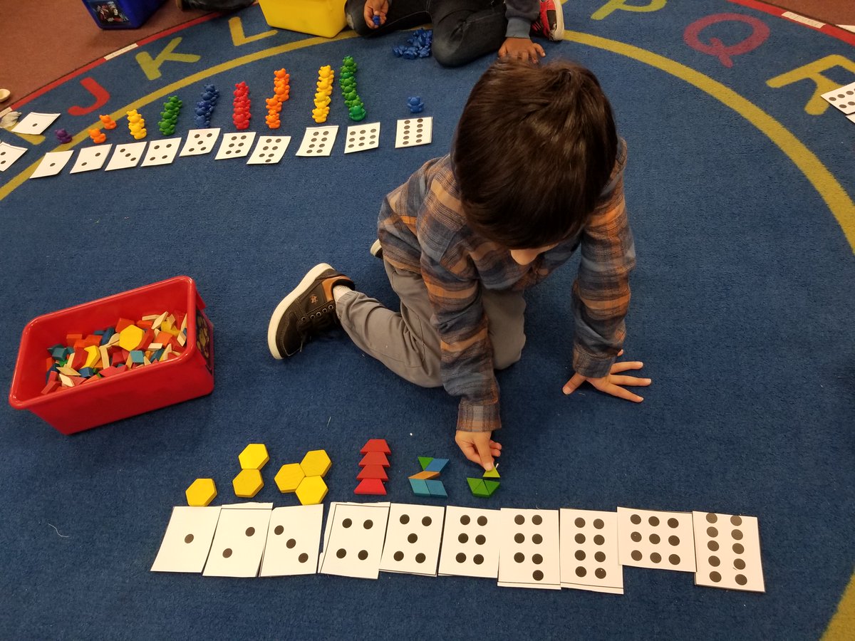Preks Instantly recognized a collection of dots and Showed the quantity to match by actual objects. <a target='_blank' href='http://twitter.com/CampbellAPS'> @CampbellAPS <a target='_blank' href='http://twitter.com/APS_EarlyChild '> @APS_EarlyChild</a> <a target='_blank' href='https://t.co/szabpo3b47'>https://t.co/szabpo3b47</a>