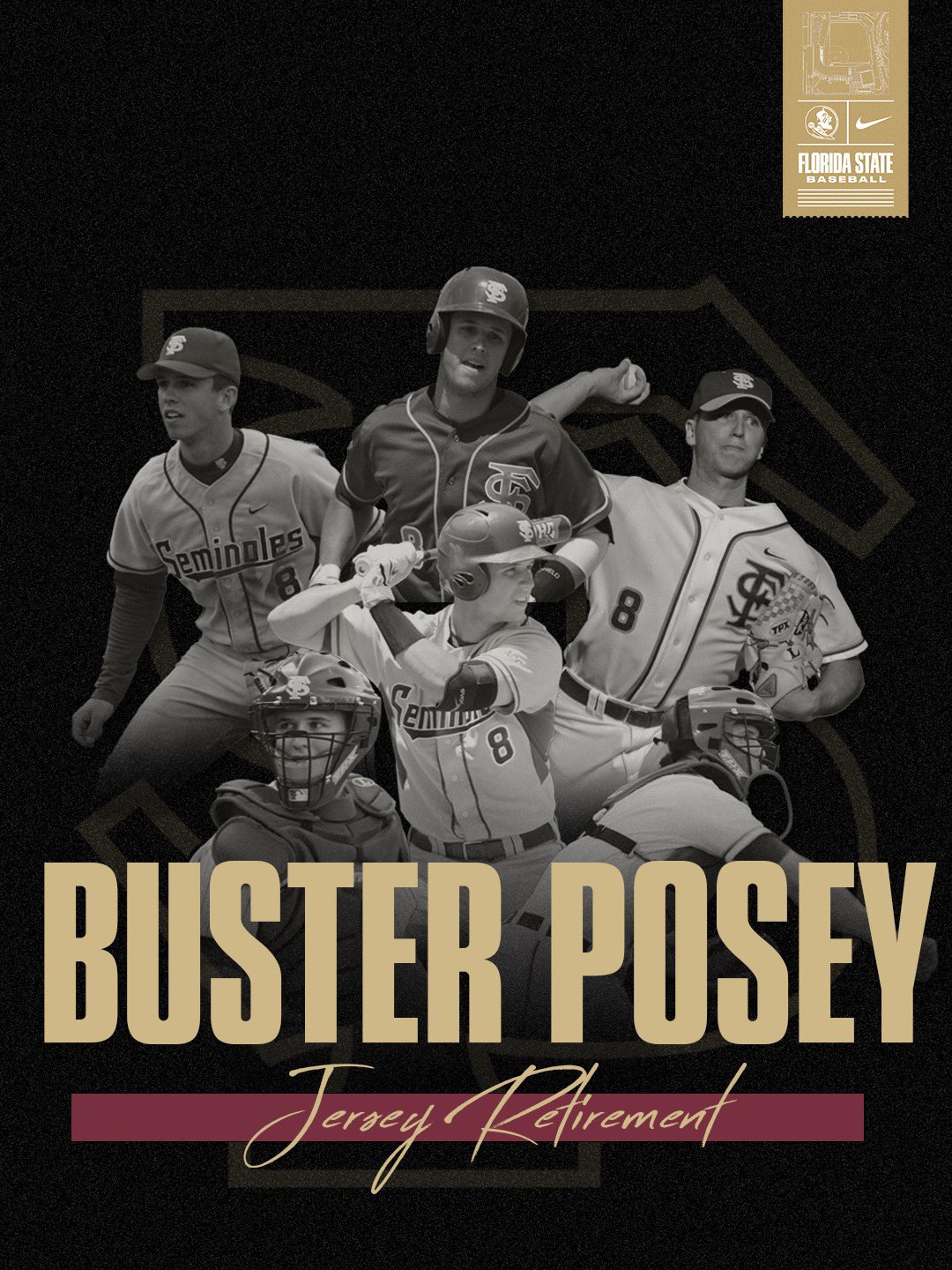 FSU baseball to retire Buster Posey's jersey in March - Tomahawk Nation