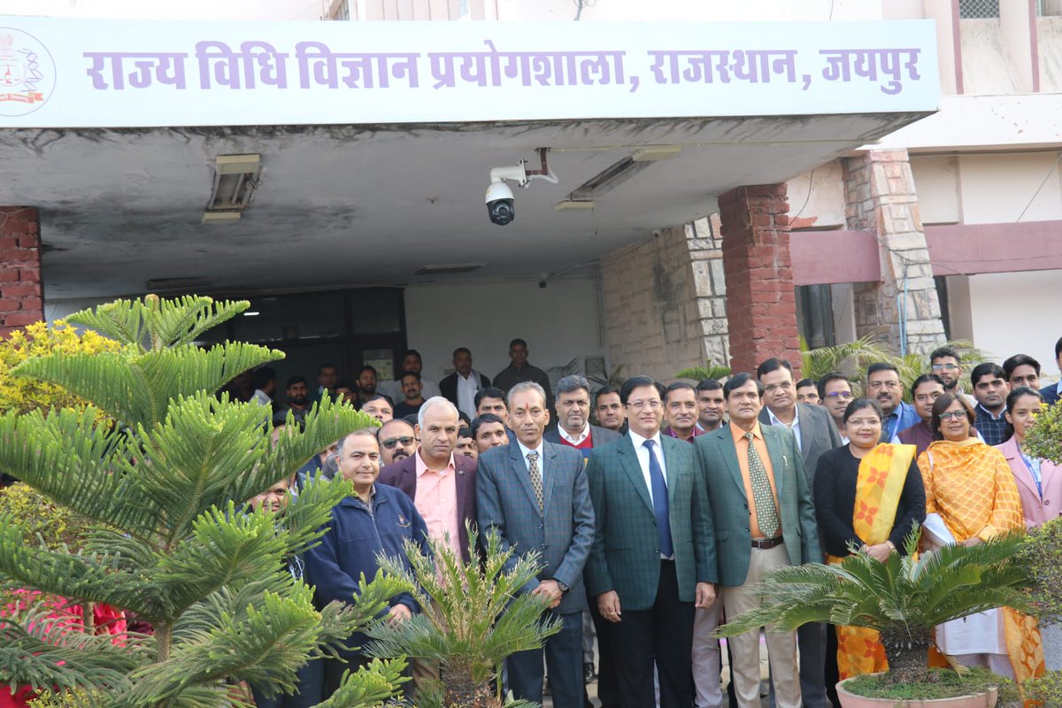 Forensic Science Laboratory, Rajasthan, tweet media