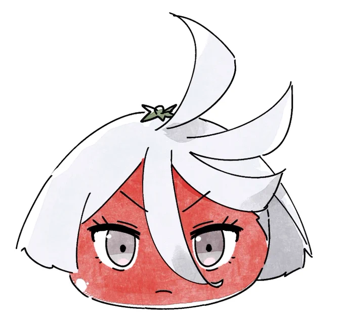 モンブランの前これ描いててボツにしてたけどせっかく描いたので 