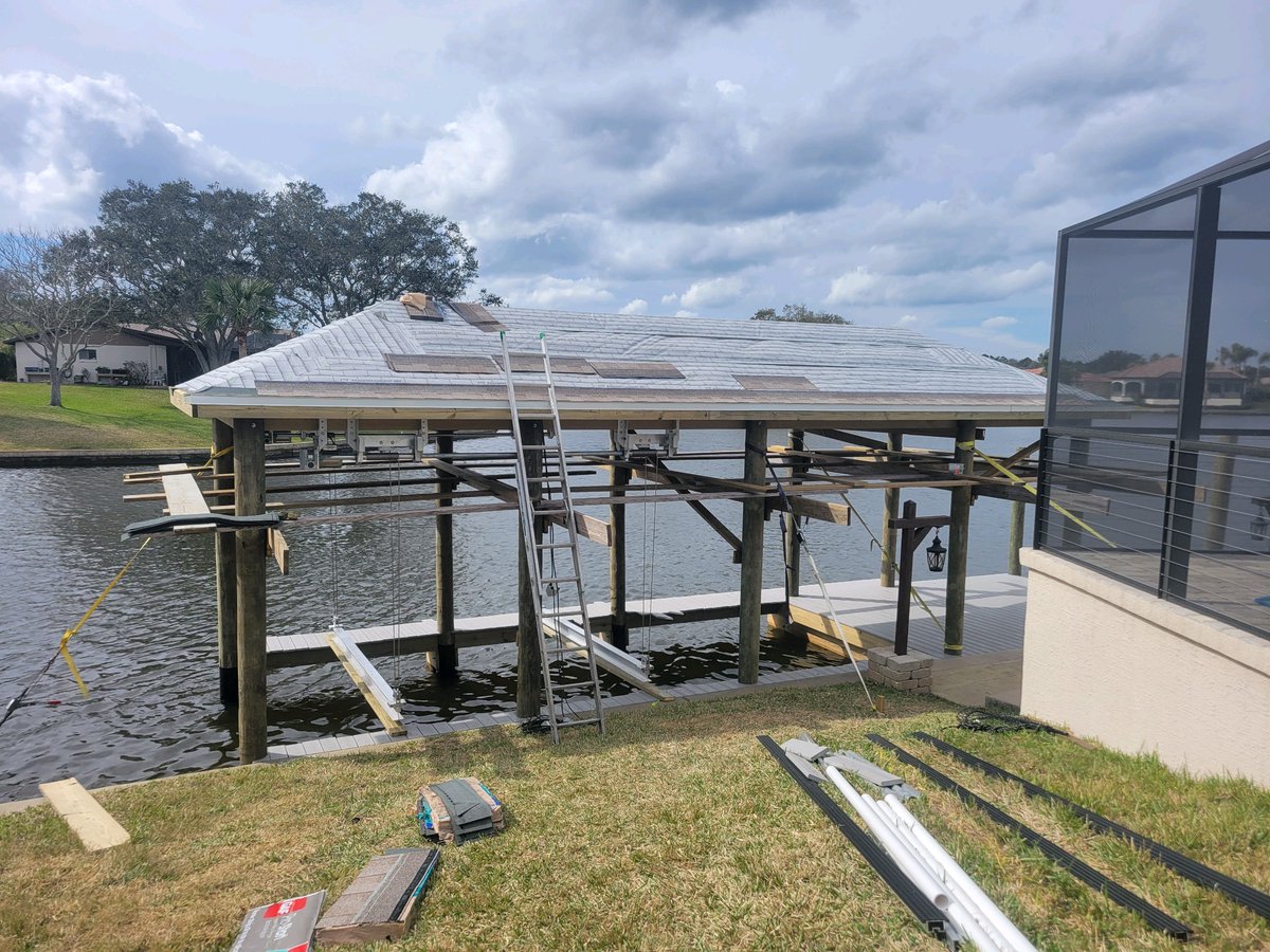 The C section in Palm Coast is getting more boat-iful with another awesome new boat house almost done!

Contact us for all your marine construction needs.
(386) 246-7212
#palmcoast #marineconstruction