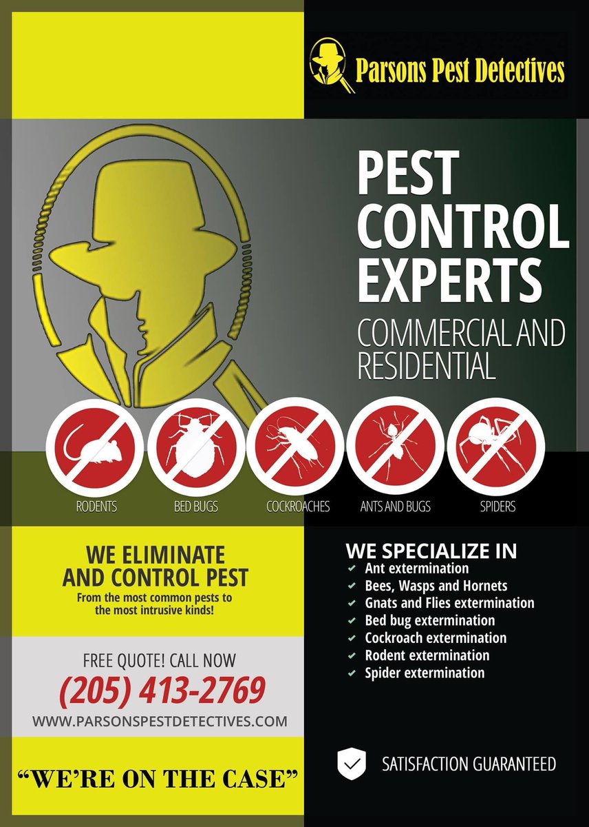 Parsons Pest Detectives tweet media