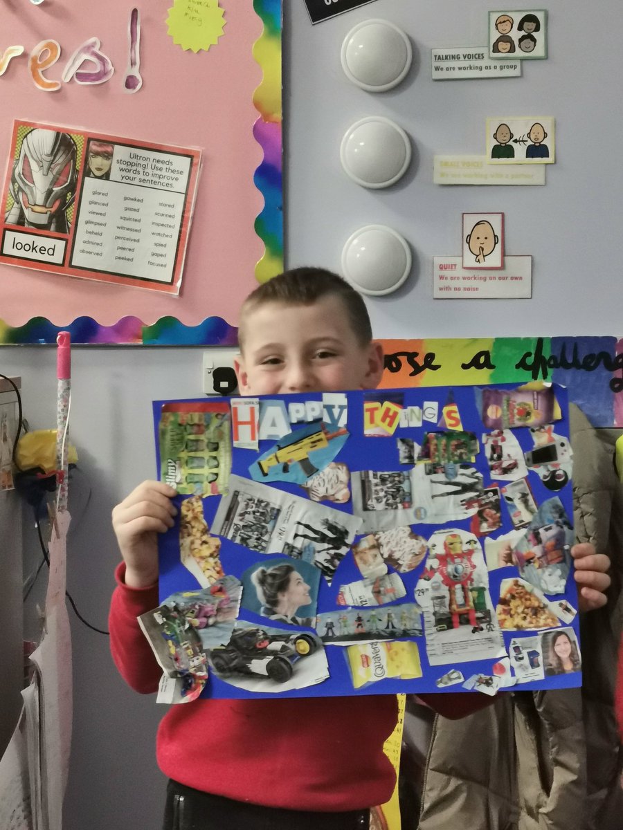 PentrerGraig's tweet photo. Being creative with the things that make us happy while we get to know our new groups! 🌈 #pgpsupport @ThriveApproach https://t.co/DNFjyG5BlF