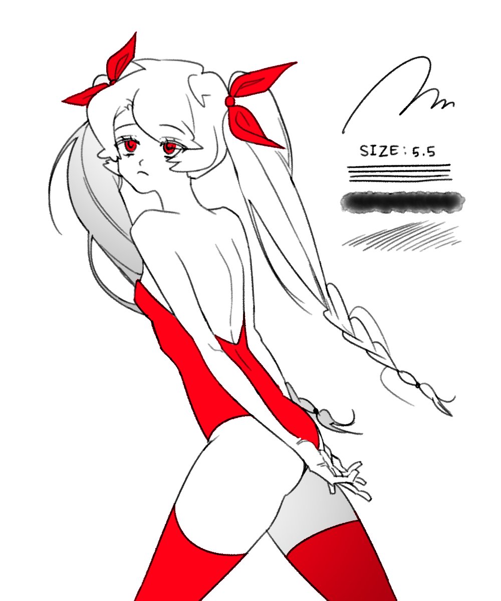 ___mo_ng's tweet image. 예전에 만들어둔 몽글펜으로 클리피 얻으려고 그림그렸는데 노출로 경고먹진 않겠지?