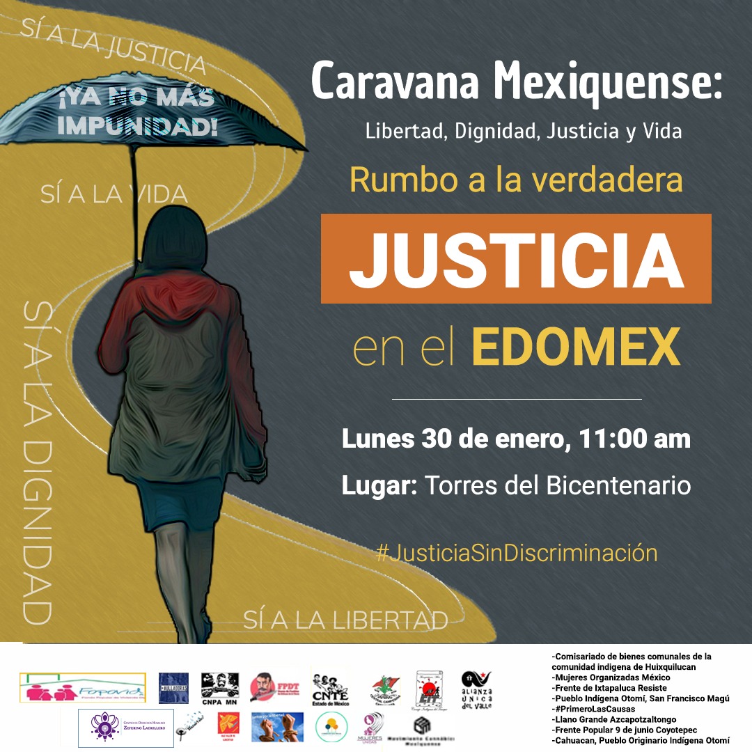 Hazvalermilibe1's tweet photo. ☂️ Sumate y vamos juntos todas y todos Rumbo a la verdadera #Justicia en #Edomex ☂️

🗓️ Lunes 30 de Enero 2023
📍Torres Bicentenario
⏰ 11:00 AM

Las y los #Mexiquenses exigimos una 
#JusticiaSinDiscriminación 

@alfredodelmazo @lopezobrador_ @CNDH @Edomex @Edomex @MagdoSodi 
#RT https://t.co/ubRrqTRRSh