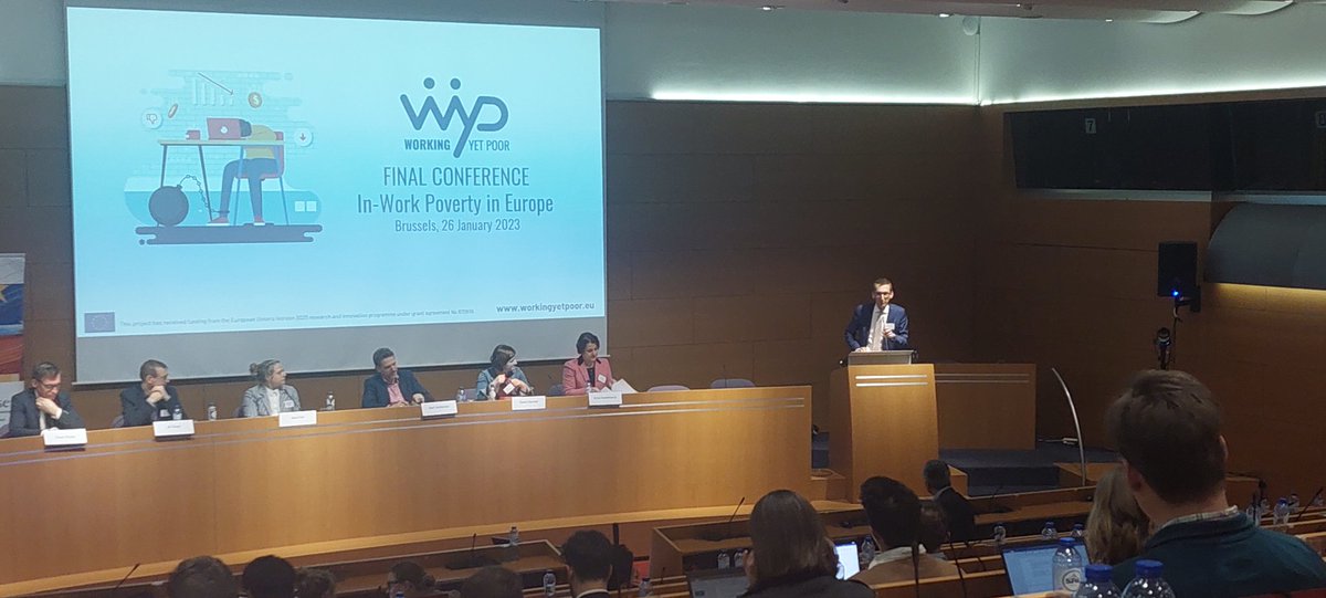 #WYPFinalConference ends with closing remarks from <a href="/WorkYetPoor/">Working and Yet Poor</a> coordinator <a href="/LucaRatti15/">Luca Ratti</a>. All the documents and videos will be uploaded to the project's website in the coming days. Thanks very much to all! #InWorkPoverty #EU