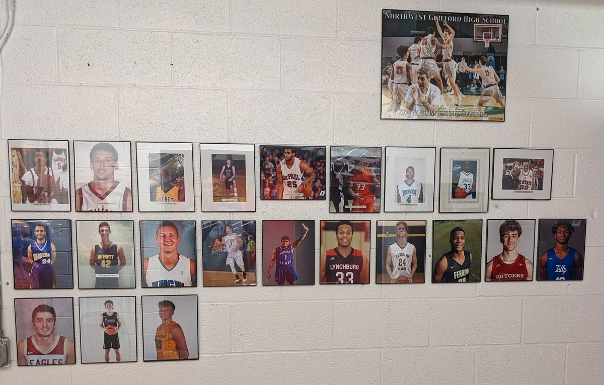 Finally got these 3️⃣ up on the wall today‼️ 
#ProudCoach
#VikingPride 
<a href="/NWGHSMBBALL/">NW Mens Basketball</a> 
<a href="/Shartzell5/">Scott Hartzell</a>