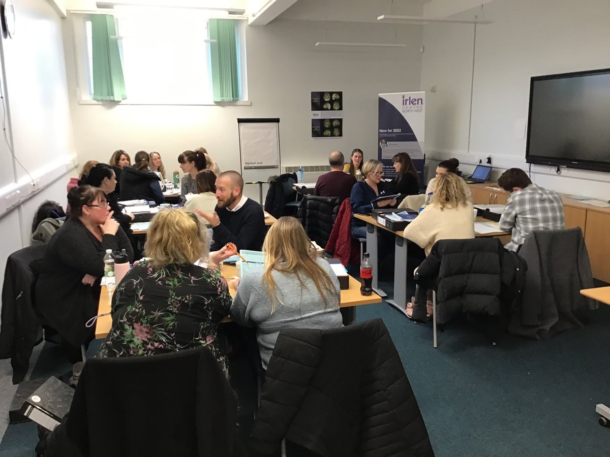 WoodbridgeSEND's tweet photo. #irlennorthwest screener training has finished, the feedback is excellent thank you. A couple of places remaining on the March course of you fancy becoming an #irlenscreener #irlensyndrome #irlenawareness @SeeIrlen https://t.co/gZKuFwVBuD