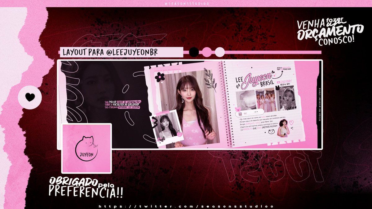 Seasons Studio (@seasonsstudioo) on Twitter photo 💌| ENTREGA PARA: <a href="/LeeJuyeonBR/">Lee Juyeon Brasil🐰 | #RespectSaturday</a>
Obrigado pela preferência e confiança!
© Seasons Studio. - 2023 ✦ 💌| ENTREGA PARA: <a href="/LeeJuyeonBR/">Lee Juyeon Brasil🐰 | #RespectSaturday</a>
Obrigado pela preferência e confiança!
© Seasons Studio. - 2023 ✦