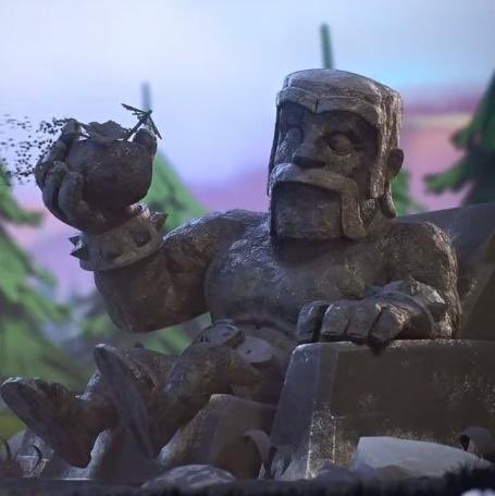 Maybe a new statue as well in clash of clans.