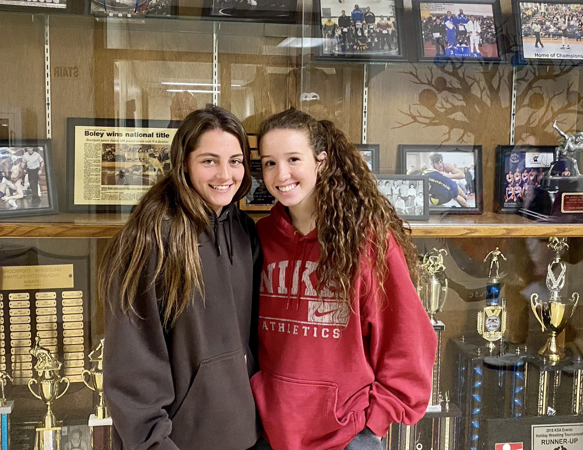 Brooke Walsh and Baylee Degenfelder will be representing <a href="/BCSDWrestling/">Brockport Wrestling</a> tomorrow in the first ever <a href="/NYSPHSAA/">NYSPHSAA</a> Girls Wrestling Invitational 🥇

Good luck #BlueDevils!
