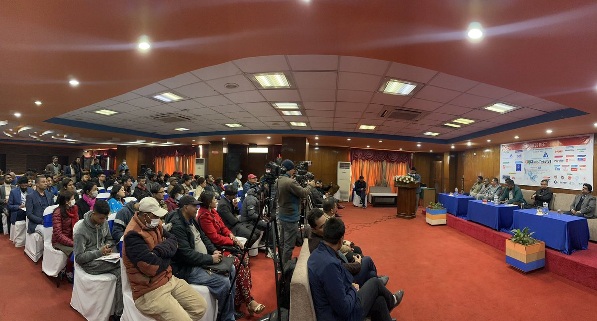 InfoDevelopers CAN Info-Tech 2023 in association with Smart Choice Technologies, one of the largest 6-day tech expo is happening from February 7–12, 2023 (2079 Magh 24-29) at Bhrikuti Mandap, Exhibition Road, Kathmandu, Nepal
#InfoTech #CANInfoTech #CANFederation #PressMeet
