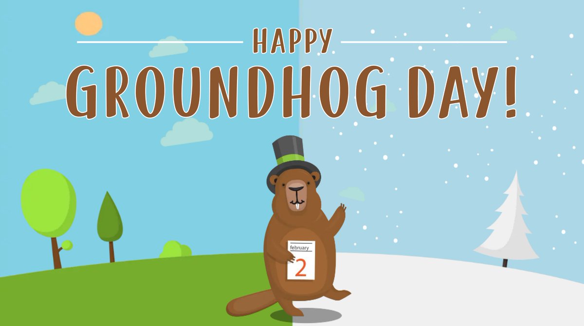 Job1USA's tweet photo. Punxsutawney Phil will leave his burrow early this morning at Gobbler's Knob in Pennsylvania! 

Do you think Phil will see his shadow? Will we have an early spring or six more weeks of winter? 🌞❄️🌷⛄️ https://t.co/gOVRtR0Sk3