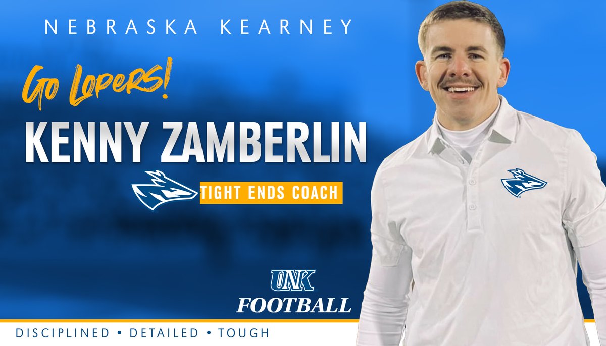 The eighth and final assistant coach has a strong coaching pedigree &amp; was part of MACtion this past fall ... Welcome Coach Zamberlin!! #DDT #LopesUp lopers.com/news/2023/1/26…