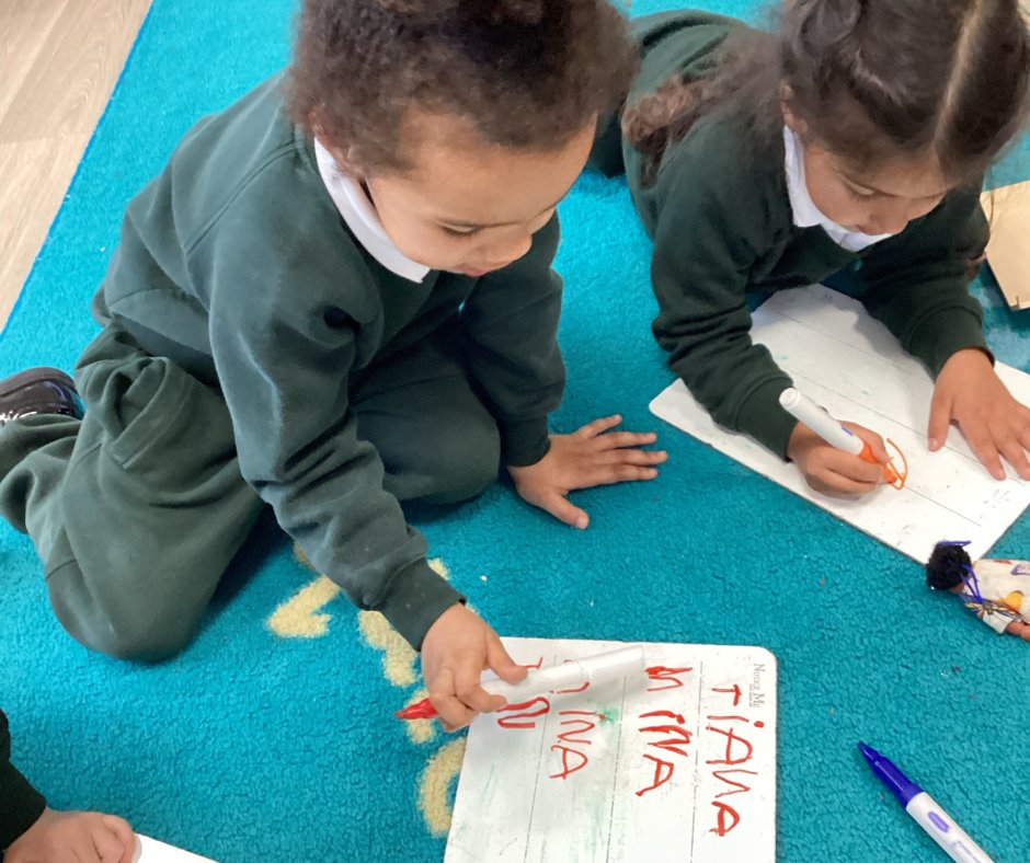 Little Knellies have been practising their mark-making skills to write their names. They are progressing really well and we couldn't be prouder of them! #nurseryschool #markmaking #learningthroughplay @littleknelliesnursery @theabbeyschoolreading