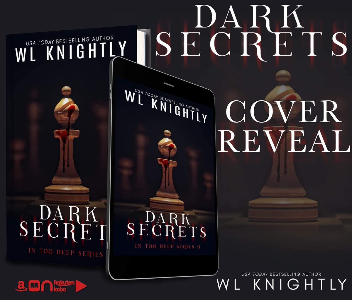 literarycove's tweet photo. **Cover Reveal** Dark Secrets by WL Knightly
Preorder: https://t.co/gy8WFAB9oP
#murder #mystery #thriller #wlknightly #newpreorder https://t.co/qFgkwT4YE8