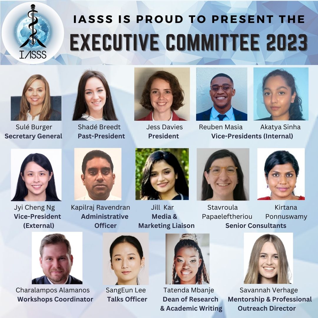 IASSS_1's tweet photo. They say if you want to go far, go together!
We proudly present to you the IASSS Executive Committee for 2023.
We couldn't be more excited to welcome your excellence and support! IASSS Exec is on for the future of Surgery and beyond!
#surgery
#surgeon #iasss #surgicalsociety https://t.co/T6x88hwbk6