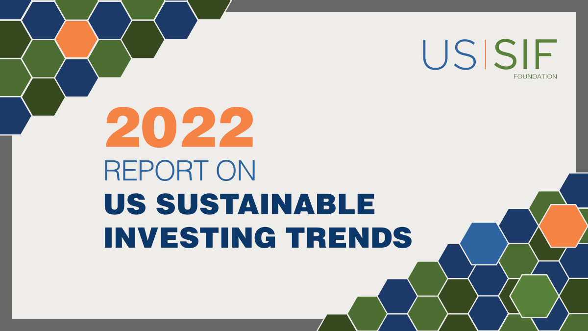 US_SIF's tweet photo. Today US SIF presented the findings of our Report on US Sustainable Investing Trends 2022 to @SECGov. There, we discussed the leading #ESG issues identified, the types of institutions engaged in #SustainableInvesting + trends over time. Learn more: https://t.co/OSKkkLNJOr https://t.co/vkuKE5eioz