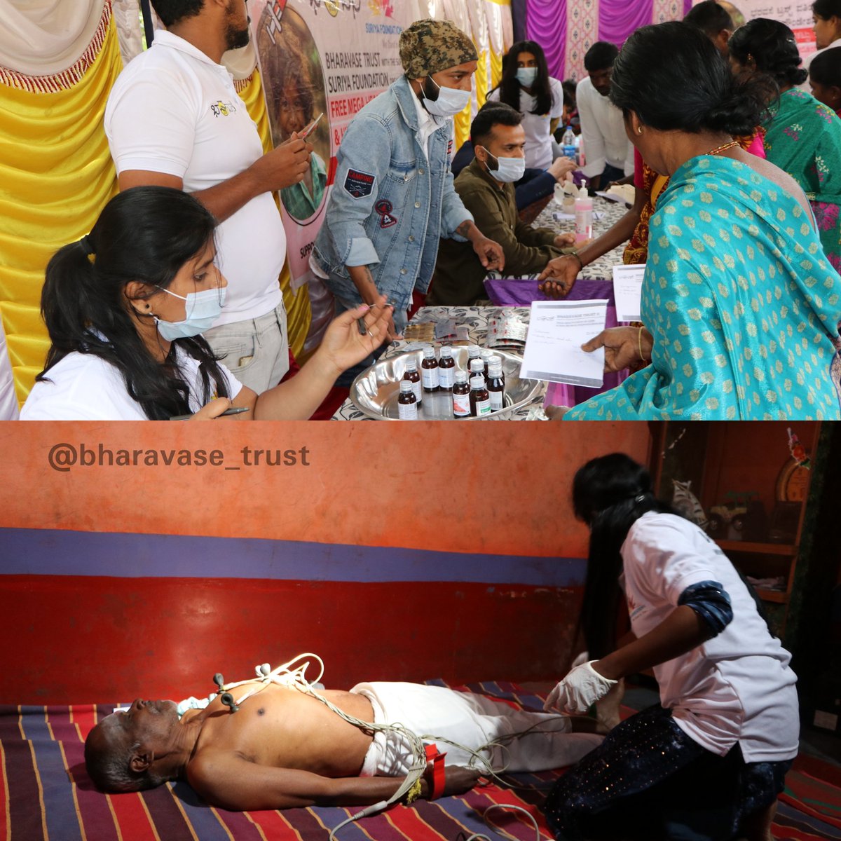 Bharavase_trust's tweet photo. Thanks to all of the doctors and volunteers for their valuable time to make this camp a hugh success!
#bharavase #bharavasetrust #healthcamp #kgudi #soligas https://t.co/P2CuW2gsbe