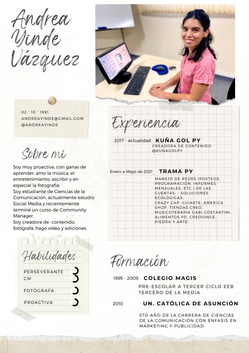 yinyinela's tweet photo. BUSCO TRABAJO 
Quiero anunciar que ofrezco mis servicios de Edición de vídeo, Filmación, Diseño visual, Fotografía comercial, Fotografía corporativa, Fotografía de bienes inmuebles, Fotografía de bodas, Fotografía de comida, Fotografía de eventos y Fotografía de deportes. Redes. https://t.co/PzyM7oWnD7