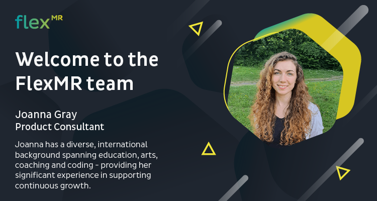 We have a new team member at FlexMR - please give a warm welcome to Joanna Gray, who will be working with all teams as our Product Consultant. Joanna will focus on facilitating effective collaboration and success across the varied specialist teams.

#mrx #team #insights