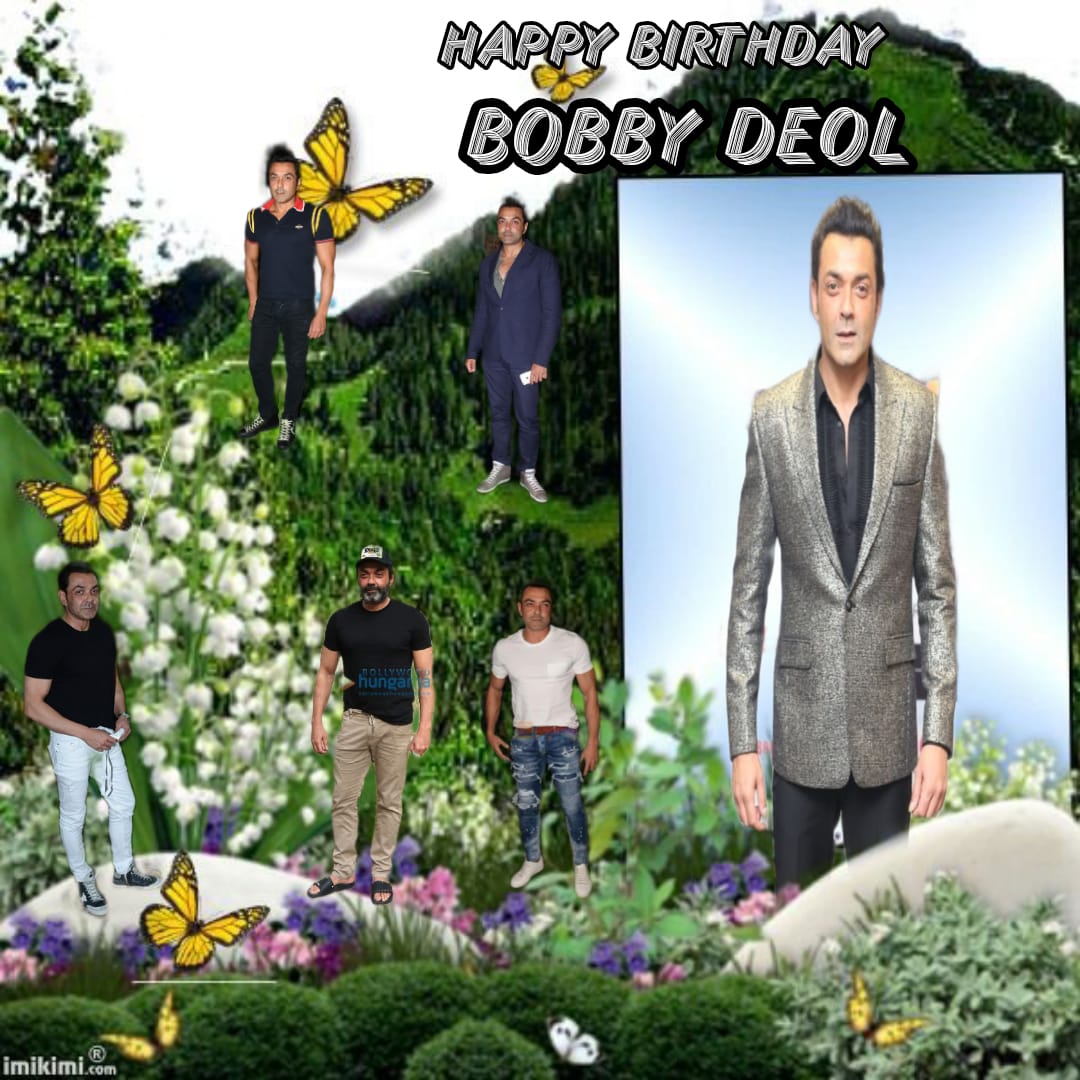 Happy Birthday Bobby Deol   