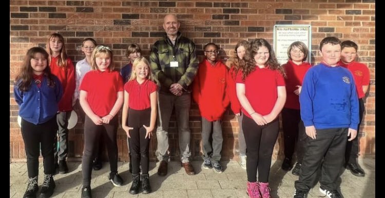 Alan from Shire Housing Association very kindly made a donation to our Parent Council to help with the costs of our P6/7 residential trip.  The children can’t wait to go! Thanks very much @Shire_HA