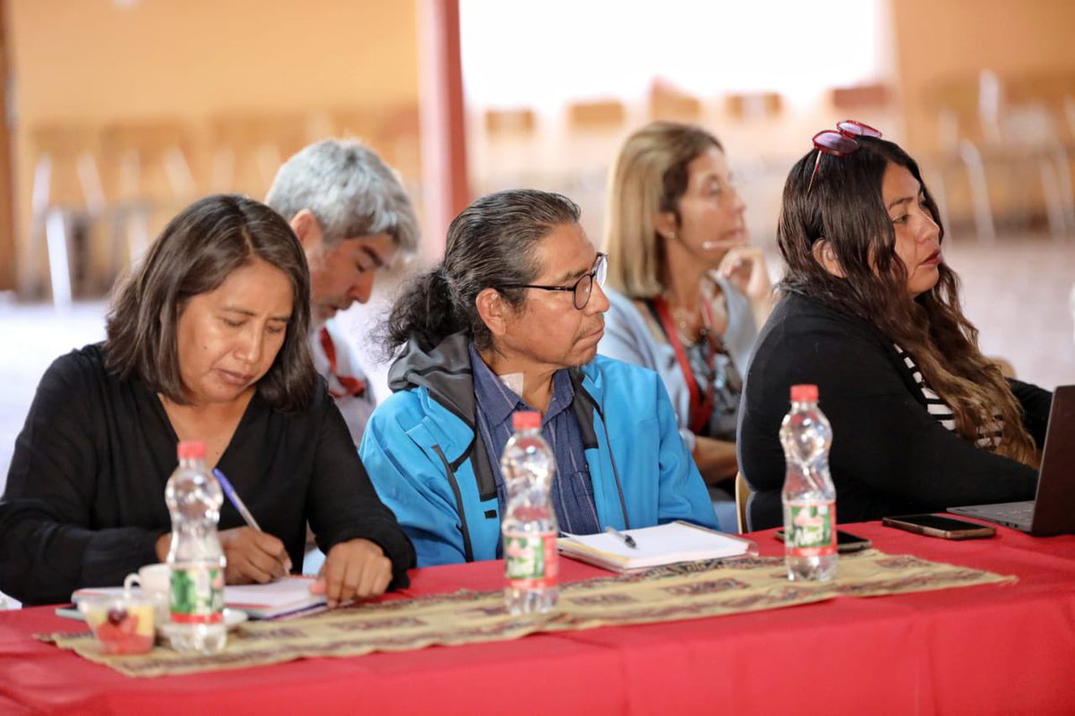 MinisterioBBNN's tweet image. Provincia de El Loa I La ministra @javieratoroc lideró esta mañana un encuentro territorial con las comunidades de Atacama La Grande, en San Pedro de Atacama, para avanzar en derechos colectivos de pueblos originarios 🌾