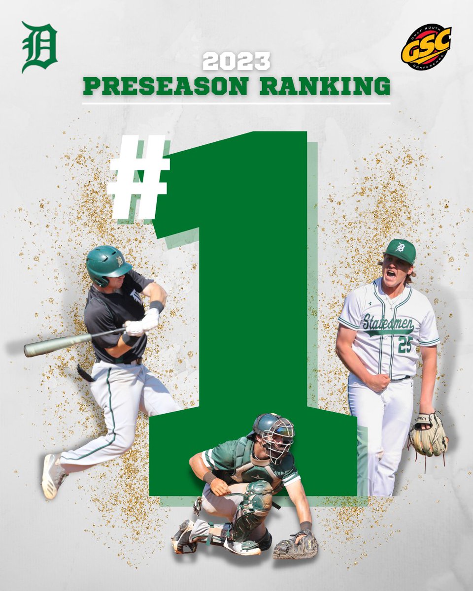 ⚾ Preseason No. 1 ⚾
#WhereChampionsPlay | Delta State Baseball sits atop the GSC Preseason Poll, two Statesmen named to Preseason All-GSC Team

🔗: bit.ly/3kzRdHZ