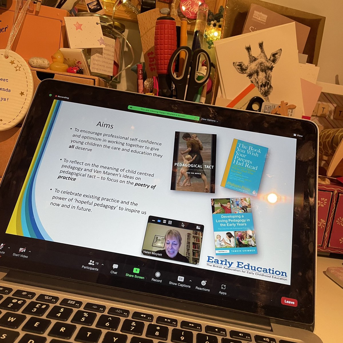 MissAmyP's tweet photo. Great @earlyed_uk meeting tonight with @HelenMoylett Hope for Hard Times. Thanks for the inspiration #belikeadandelion https://t.co/QSjVUjnmvL