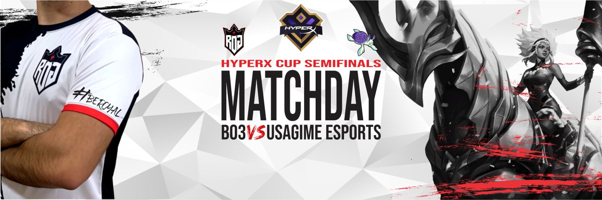 GGROGpy's tweet photo. VAMOS ROYAL !
Hoy en las semifinales de la #HyperXCup nos enfrentaremos en un BO3 contra @EsportUsagime  por la oportunidad de pasar a la final !
Pueden ver nuestra partida a las 18:00hs por el canal de twitch de @wombo_gg  https://t.co/2ZtRbA4w3Q !
#BeRoyal https://t.co/PTT5MLIFb6