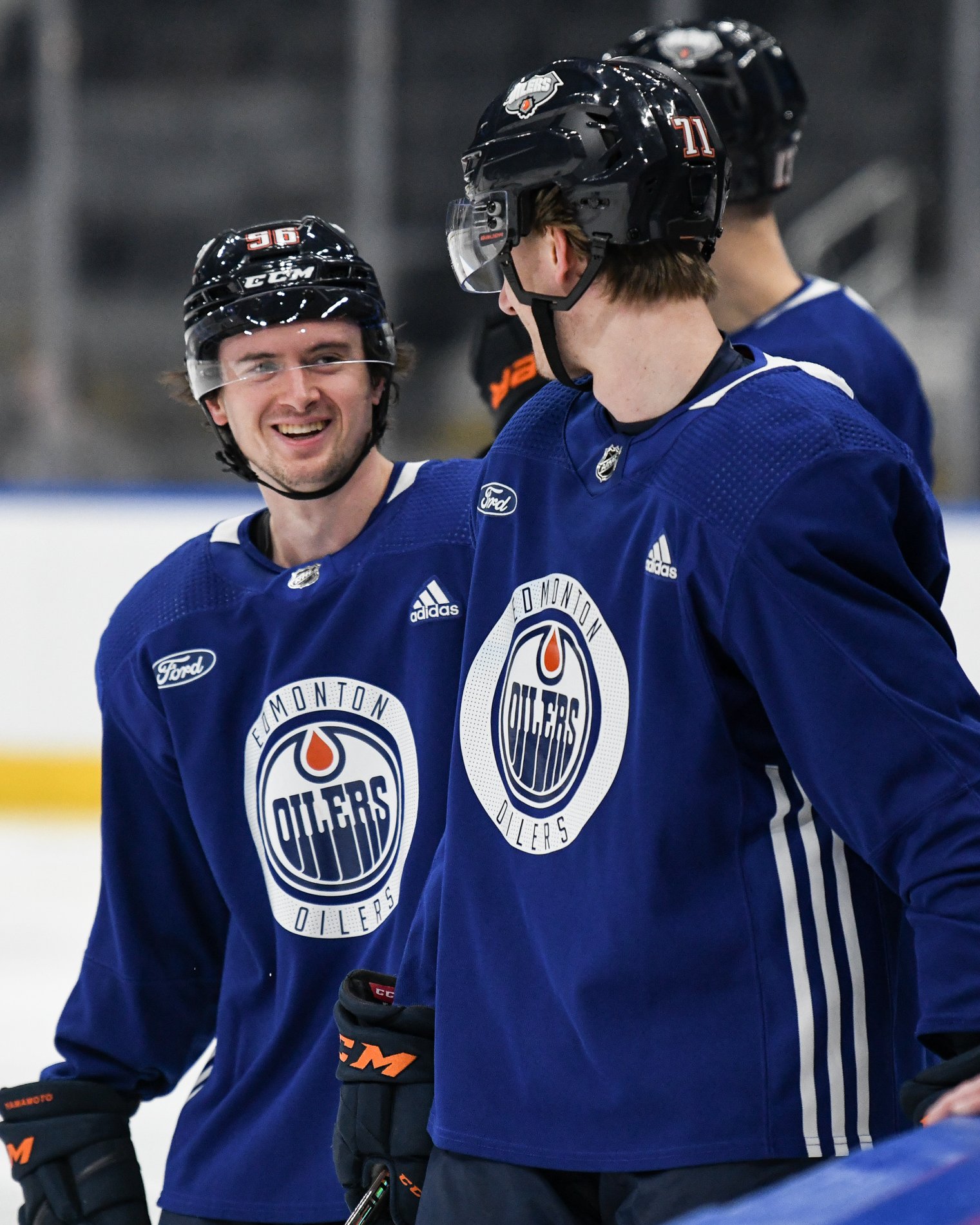 edmonton oilers practice jersey