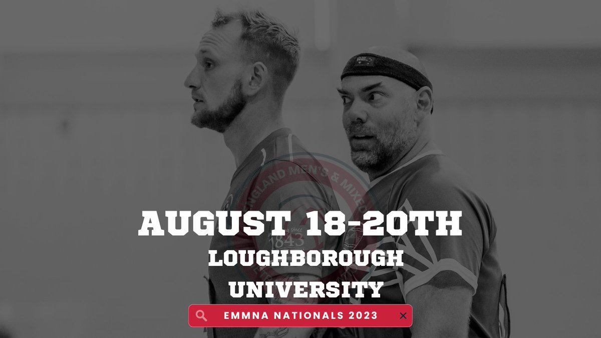 🗣️ Pssttt, did you know that the #EMMNANationals2023 is in August? 

📅 18th - 20th August
🏅 Men's Championship
🏅 Mixed Championship

⛹️ 100s of players
📣 1000s of spectators in person and online
🌍 #netballforall