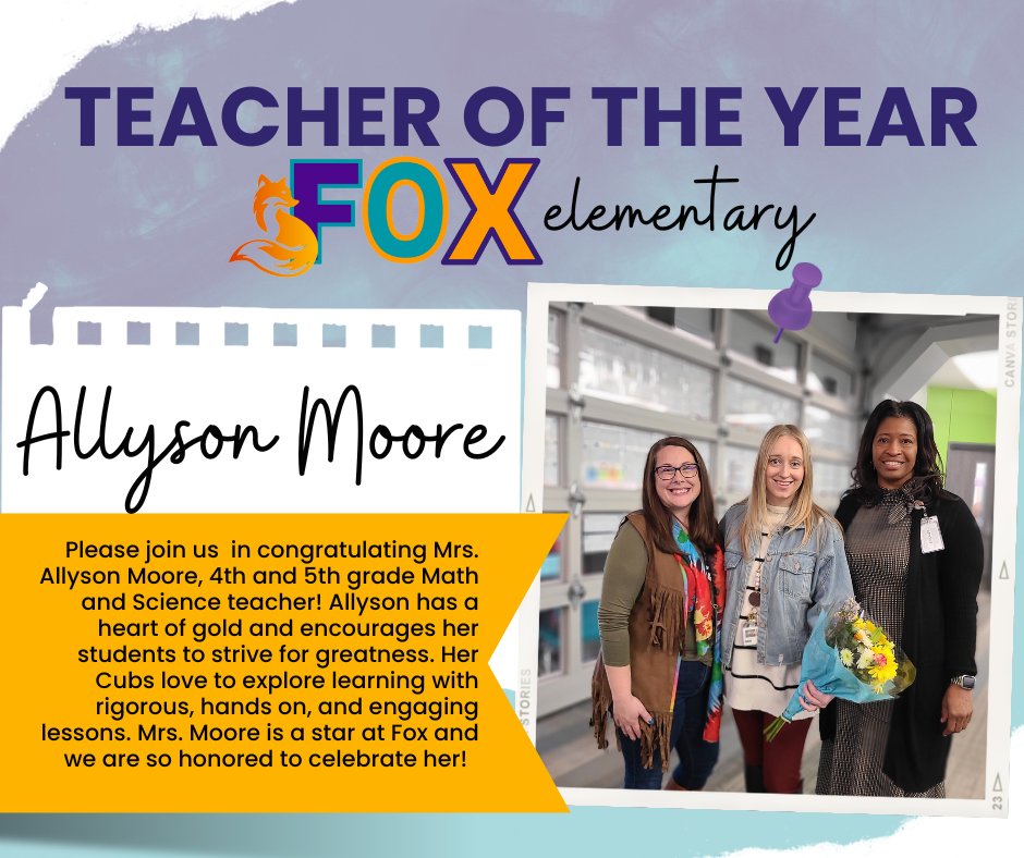 Fox Elementary tweet media