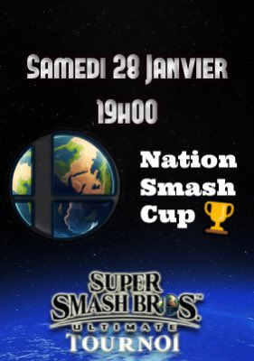 just_Akhiraa's tweet photo. Nouveau tournoi, tout le monde a sa chance.
RT + Follow
https://t.co/IDUasQgtAm
#tournoiSSBU
#ssb #ssbu #ssbufr #ssbu_fr #supersmashbrosultimate
#supersmashbros #smashbrosultimate
#smash
#NationSmash #Discord https://t.co/yrMNlbud64
