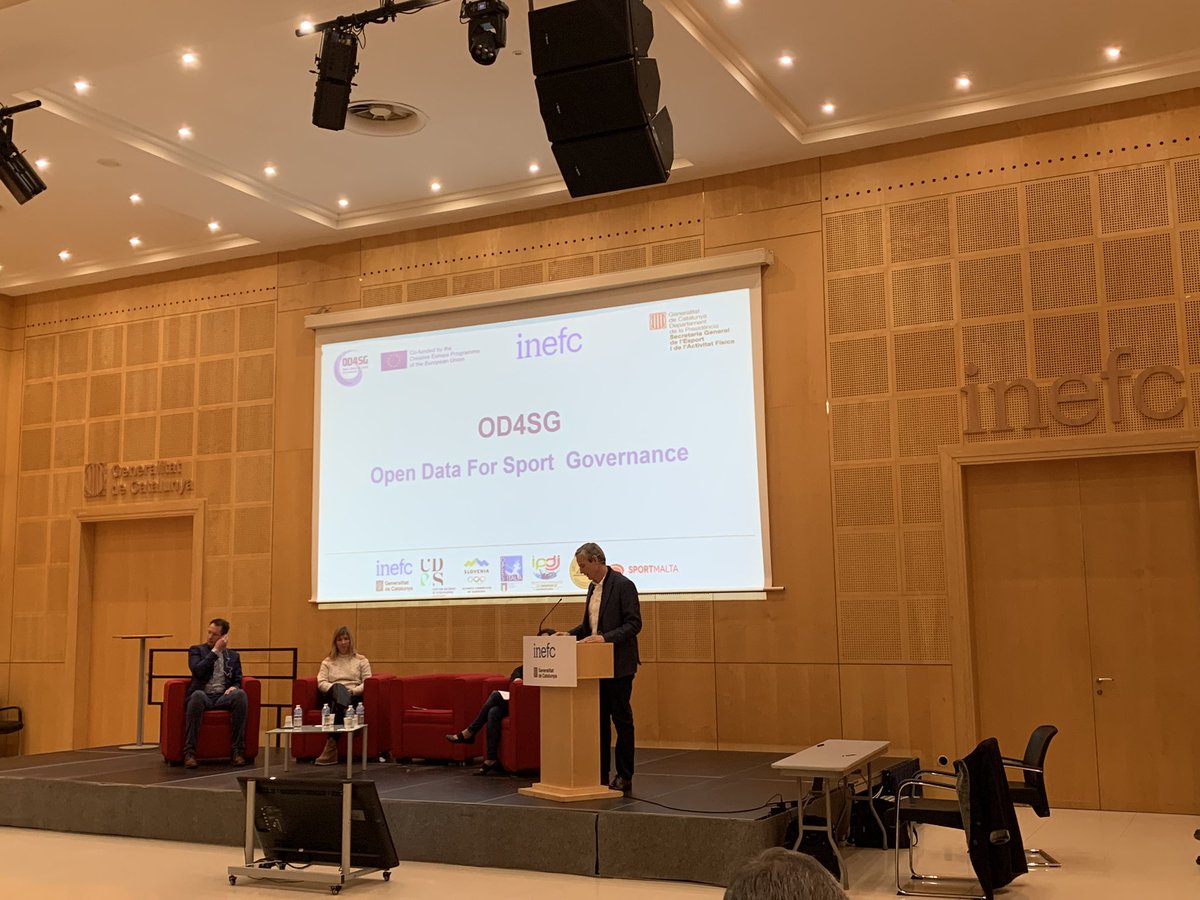 📢We continue to spread our project <a href="/Data4Sport/">OD4SG-Open Data 4 Sport Governance</a> within the sports community! <a href="/gencat/">Generalitat de Catalunya</a> <a href="/inefcat/">Inefc</a>